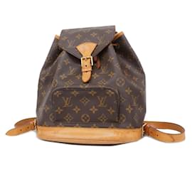 Louis Vuitton-Louis Vuitton Monogram Montsouris MM Rucksack-Braun