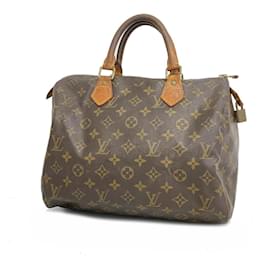 Louis Vuitton-Louis Vuitton Monogram Speedy 30 Handtasche-Braun