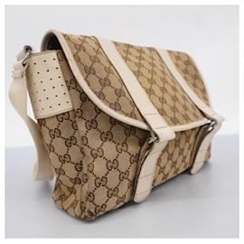 Gucci-Gucci braune Schultertasche-Braun