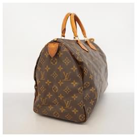 Louis Vuitton-Louis Vuitton Monogram Speedy 35 Handtasche-Braun