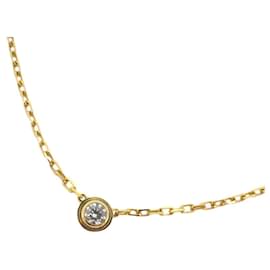 Cartier-Cartier Diamond Necklace in 18K Yellow Gold-Other