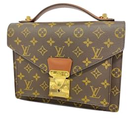 Louis Vuitton-Louis Vuitton Monogram Montsouris 26 Handtasche-Braun