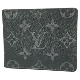 Louis Vuitton-Louis Vuitton Monogram Eclipse Bill Wallet-Black