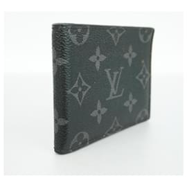 Louis Vuitton-Louis Vuitton Monogram Eclipse Bill Wallet-Black