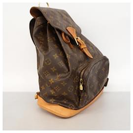 Louis Vuitton-Louis Vuitton Monogram Montsouris GM Rucksack-Braun