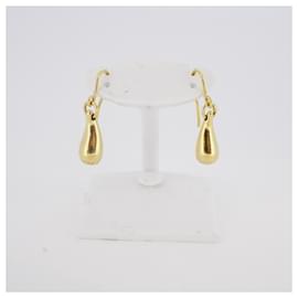 Tiffany & Co-Tiffany 18K Yellow Gold Teardrop Stud Earrings-Other