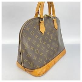 Louis Vuitton-Louis Vuitton Monogram Alma Handtasche-Braun