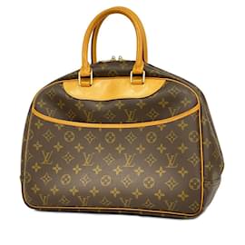 Louis Vuitton-Louis Vuitton Monogram Deauville Handtasche-Braun