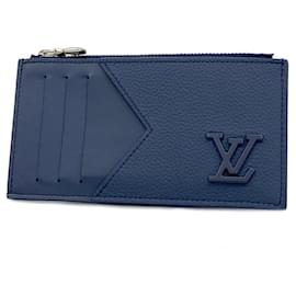 Louis Vuitton-Marine Geldbörse Louis Vuitton-Marineblau