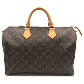 Louis Vuitton-Louis Vuitton Speedy 35 Handtasche-Braun,Monogramm