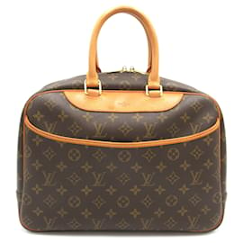 Louis Vuitton-Deauville Handtasche von Louis Vuitton-Braun,Monogramm