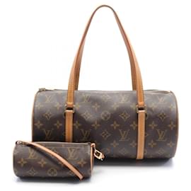 Louis Vuitton-Louis Vuitton Papillon 30 Monogram Handbag-Brown,Monogram