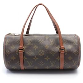 Louis Vuitton-Louis Vuitton Papillon 26 Monogram Handbag-Brown,Monogram