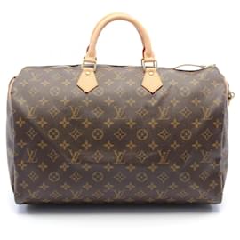 Louis Vuitton-Louis Vuitton Speedy 40 Monogram Handtasche-Braun,Monogramm