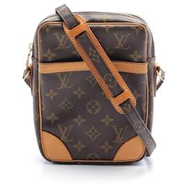 Louis Vuitton-Louis Vuitton Danube Monogram Schultertasche-Braun,Monogramm