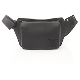 Louis Vuitton-Louis Vuitton Bumbag NV Aerogram Noir Waist Bag-Black