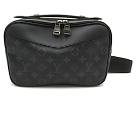 Louis Vuitton-Gürteltasche Monogram Eclipse Louis Vuitton-Schwarz,Monogramm