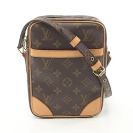 Louis Vuitton-Louis Vuitton Danube Monogram Shoulder Bag-Brown,Monogram