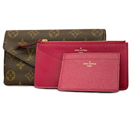 Louis Vuitton-Langer Geldbeutel von Louis Vuitton in Fuchsia-Fuschia