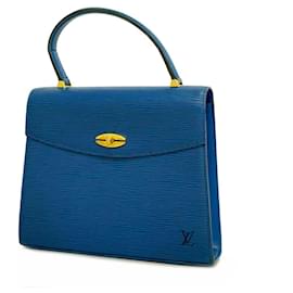 Louis Vuitton-Louis Vuitton Epi Malesherbes Handtasche-Blau