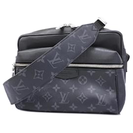 Louis Vuitton-Sac à épaule Monogram Eclipse Louis Vuitton-Noir