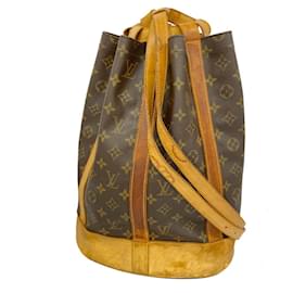 Louis Vuitton-Louis Vuitton Monogram Randonne PM Schultertasche-Braun