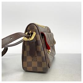 Louis Vuitton-Sac à épaule Louis Vuitton Damier Ravello GM-Damier ebène