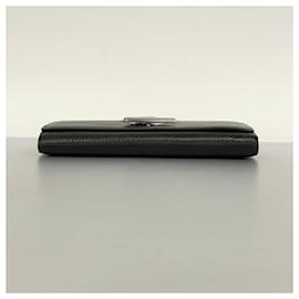 Louis Vuitton-Louis Vuitton Epi Portefeuille Twist Long Wallet-Black