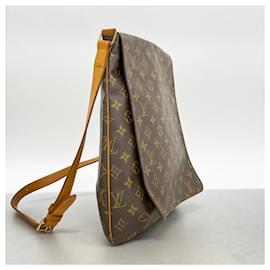 Louis Vuitton-Sac à épaule Musette Monogram Louis Vuitton-Marron