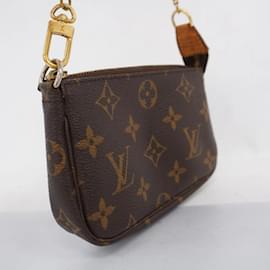 Louis Vuitton-Monogramm Pochette Accessoires Louis Vuitton-Braun