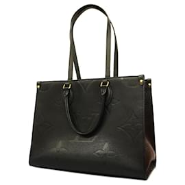 Louis Vuitton-Louis Vuitton Monogram Empreinte On the Go MM Handbag-Black