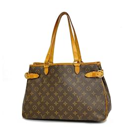 Louis Vuitton-Louis Vuitton Monogram Batignolles Horizontal Tote Bag-Braun