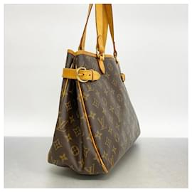 Louis Vuitton-Louis Vuitton Monogram Batignolles Horizontal Tote Bag-Braun