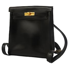 Hermès-Mochila Hermes Kelly Ad PM en negro-Negro