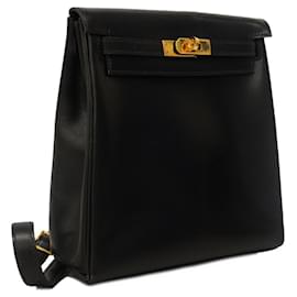 Hermès-Mochila Hermes Kelly Ad PM em preto-Preto