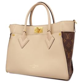 Louis Vuitton-Bolsa Louis Vuitton Monogram On My Side MM M58485-Cinza