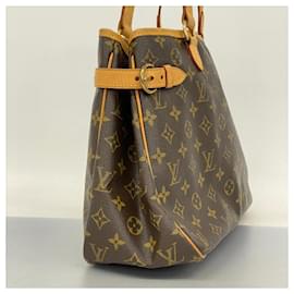 Louis Vuitton-Bolso tote Batignolles Horizontal Monograma Louis Vuitton-Castaño