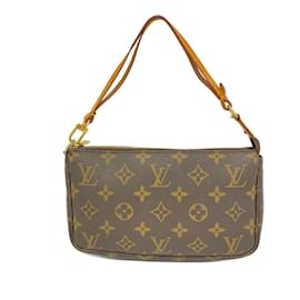 Louis Vuitton-Pochette Acessórios Monograma Louis Vuitton-Marrom