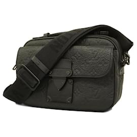 Louis Vuitton-Bolso Louis Vuitton Taurillon S Lock M58489 Noir-Negro