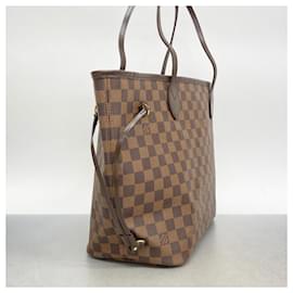 Louis Vuitton-Bolso Tote Louis Vuitton Damier Neverfull MM-Damier ebene