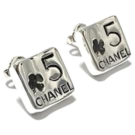 Chanel-Pendientes de plata CHANEL Women's No.5-Plata