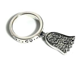 Gucci-Anillo de diamante pavé Ghost de GUCCI para mujeres en plata 925-Otro