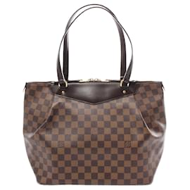 Louis Vuitton-Bolso Tote Louis Vuitton Westminster GM Damier Ebene-Castaño,Damier ebene