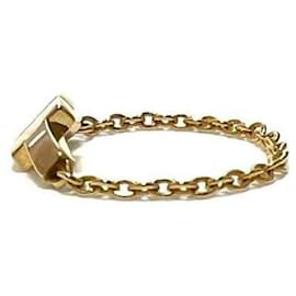 Tiffany & Co-Anillo Tiffany T TWO Chain para mujeres-Dorado