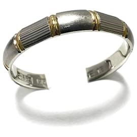 Céline-Anillo de platino y oro amarillo para hombres CELINE-Plata