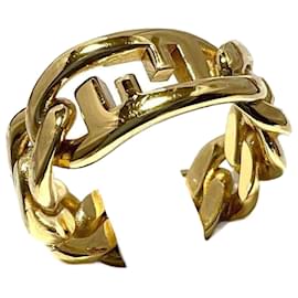 Fendi-Anillo Orlock para mujeres FENDI-Dorado