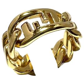 Anello Orlock da donna FENDI D'oro