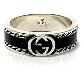 Gucci-Anillo de plata entrelazada Gucci-Otro