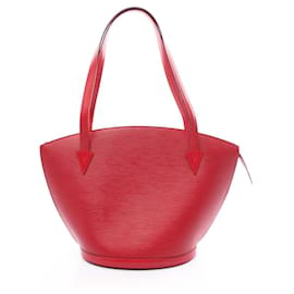 Louis Vuitton-Bolso de Hombro Saint Jacques Epi Louis Vuitton-Roja