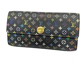 Louis Vuitton-Cartera Larga Louis Vuitton Monograma Multicolor-Multicolor,Otro